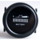 Round LED 10 Bar Battery Indicator 12/24V 36V 48/72V All in One